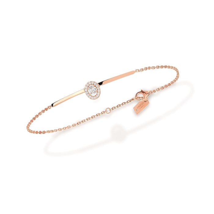 Messika 18ct Rose Gold Glam'Azone Diamond Bracelet