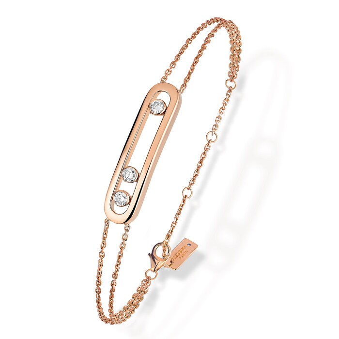 Messika Messika 18ct Rose Gold 0.25cttw Diamond Move Classique Bracelet
