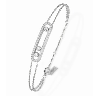 Messika 18k White Gold 0.66cttw Diamond Move Classique Bracelet Messika 18k White Gold 0.66cttw Diamond Move Classique Bracelet