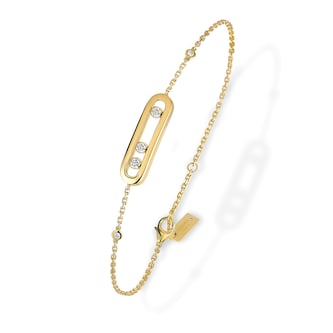 Messika 18k Yellow Gold 0.10cttw Diamond Baby Move Bracelet Messika 18k Yellow Gold 0.10cttw Diamond Baby Move Bracelet