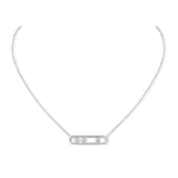 Messika 18k White Gold 0.25cttw Move Necklace