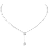 Messika 18k White Gold 0.35cttw Diamond My Twin Tie Necklace