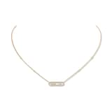 Messika 18k Yellow Gold 0.35cttw Diamond Baby Move Necklace 45cm