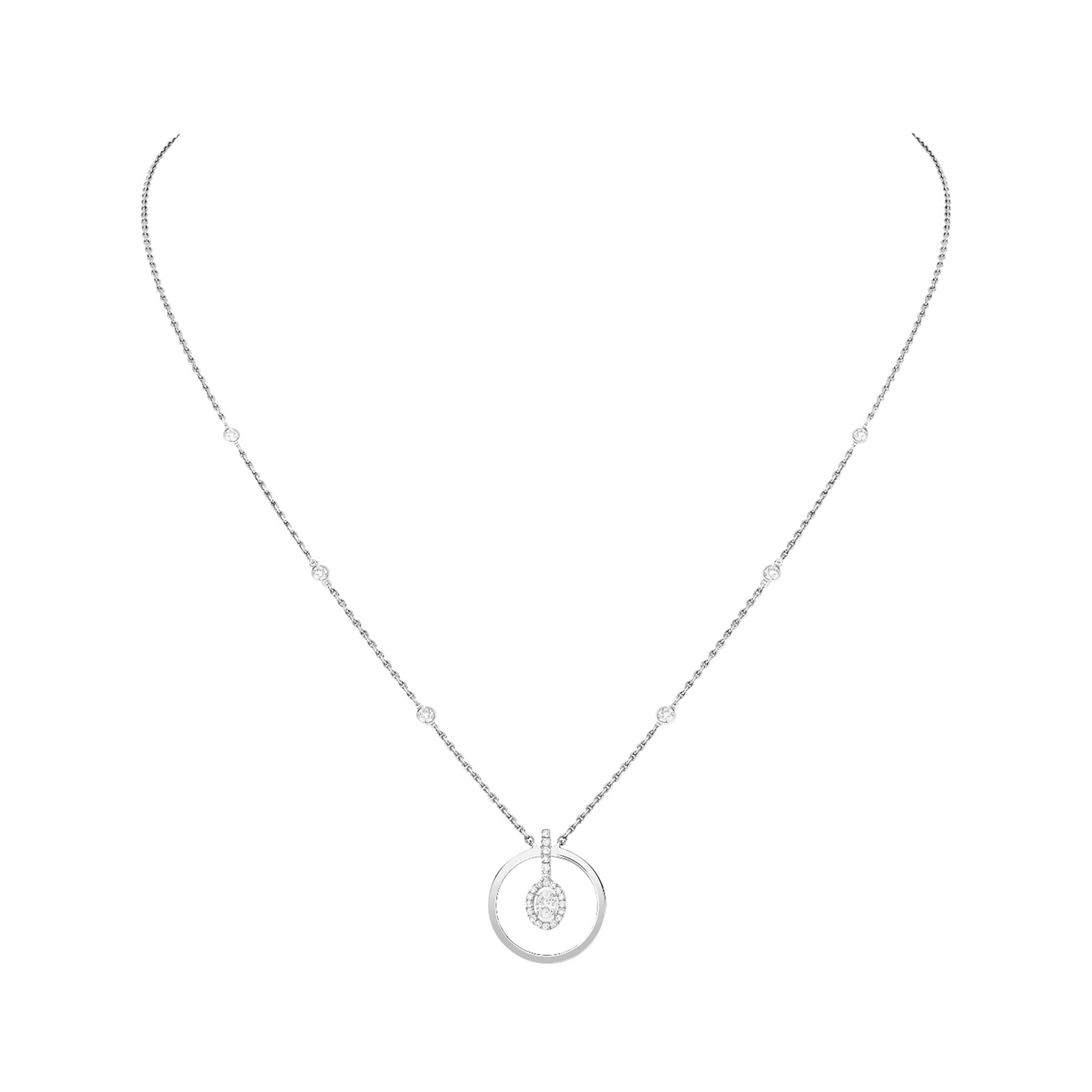Messika Glam'Azone Graphic Necklace