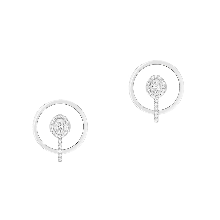 Messika Glam'Azone Graphic Earrings