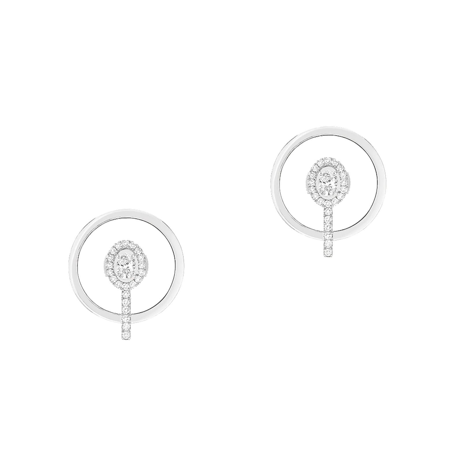 Messika Glam'Azone Graphic Earrings