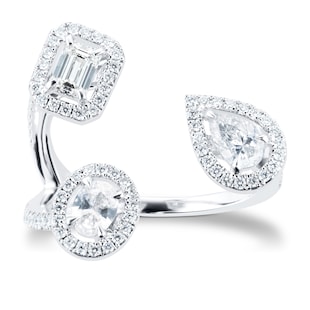 Messika My Twin Trilogy 1.00cttw Diamond Ring