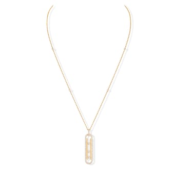 Messika 18k Yellow Gold 0.74cttw Diamond Move 10th Anniversary Necklace 80cm Messika 18k Yellow Gold 0.74cttw Diamond Move 10th Anniversary Necklace 80cm
