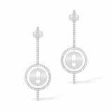 Messika Messika 18ct White Gold 0.64cttw Diamond Lucky Move Arrow Earrings