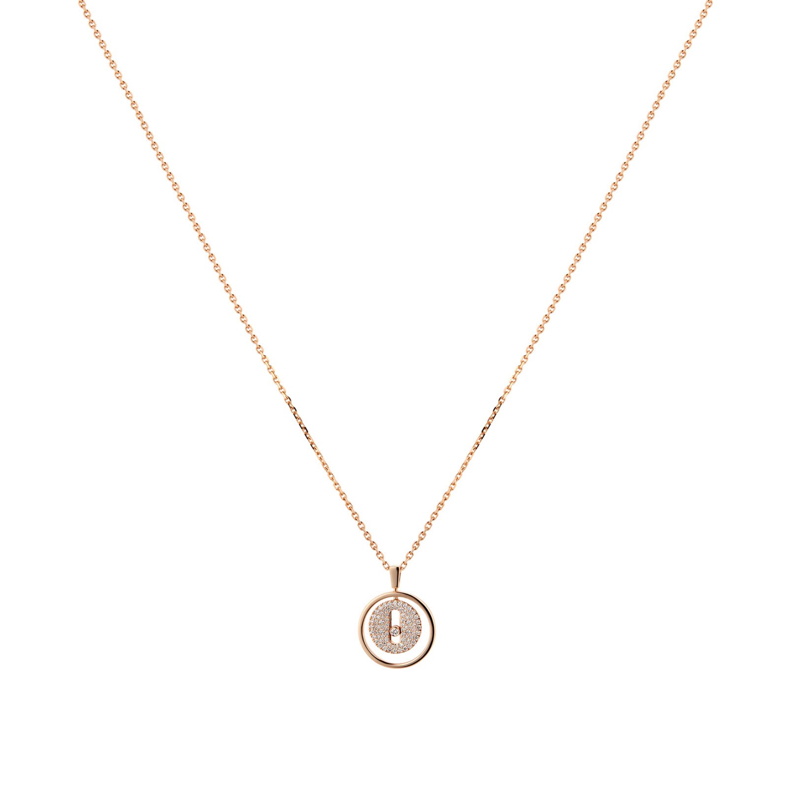 Messika Lucky Move 0.24cttw Diamond Pavé Necklace Messika Lucky Move 0.24cttw Diamond Pavé Necklace