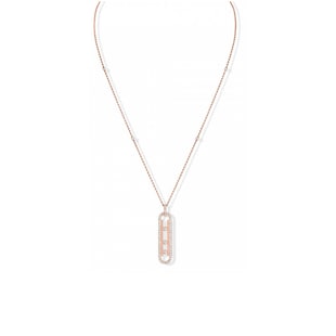 Messika 18ct Rose Gold Collier Move 10th 0.70cttw Diamond Necklace