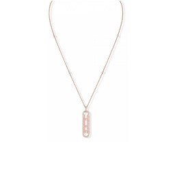 37710532 - 18ct Rose Gold Collier Move 10th 0.70cttw Diamond Necklace