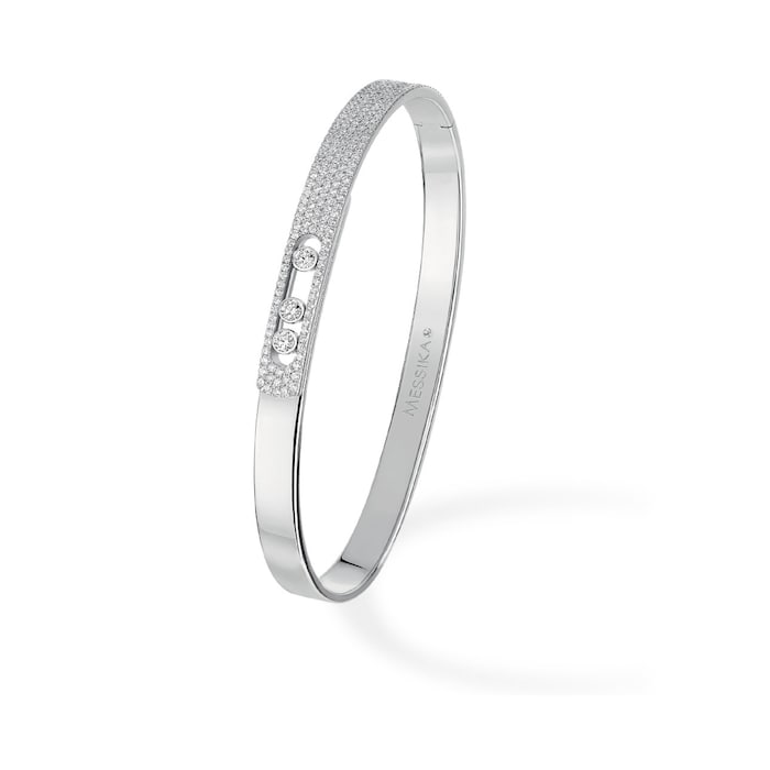 Messika Move Noa Bangle Pavé Bracelet