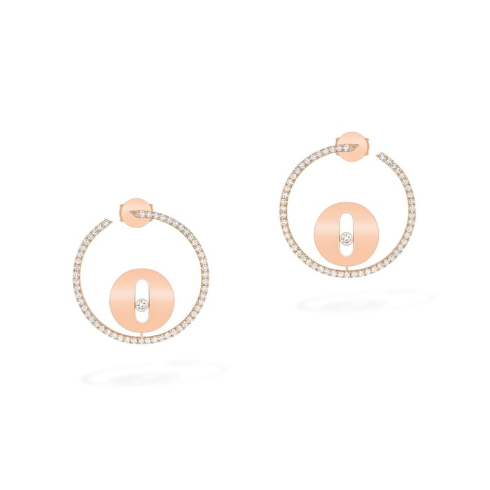 Messika Creoles Lucky Move 0.52cttw Diamond Earrings