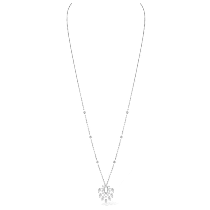 Messika 18k White Gold 0.90cttw Diamond Desert Bloom Pendant