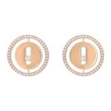 Messika Messika 18ct Rose Gold 0.32cttw Diamond Lucky Move Stud Earrings