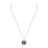 Messika 18ct Yellow Gold Lapis Lazuli Lucky Move Necklace
