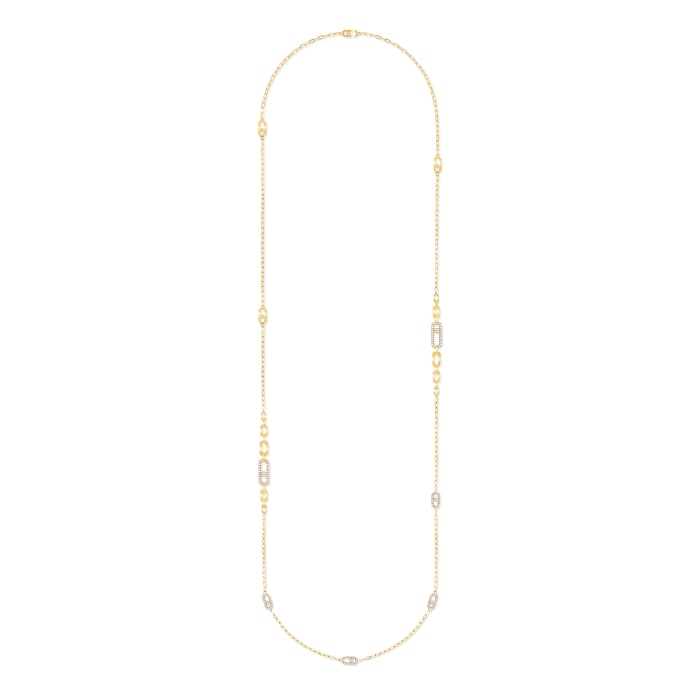 Messika Messika 18ct Yellow Gold 1.20cttw Diamond Move Classique Long Necklace