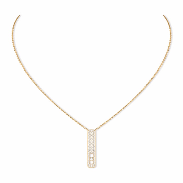 Messika Messika 18ct Yellow Gold 0.33cttw Diamond My First Diamond Pave Necklace