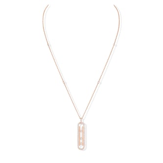 Messika 18k Rose Gold 0.70cttw Diamond Move 10th Anniversary Necklace 80cm Messika 18k Rose Gold 0.70cttw Diamond Move 10th Anniversary Necklace 80cm
