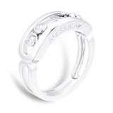 Messika Move Classique 0.24cttw Diamond Set Ring In 18ct White Gold