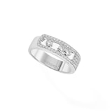 Messika Move Noa Pave Set Ring In 18ct White Gold