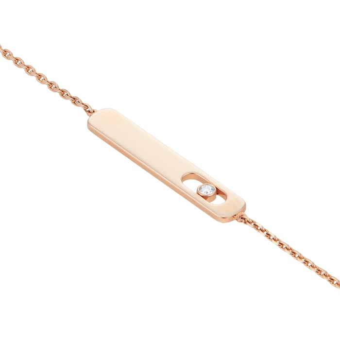 Messika 18ct Rose Gold My First Diamond 0.02cttw Bracelet