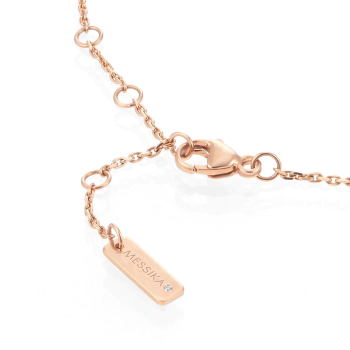 Messika 18ct Rose Gold My First Diamond 0.02cttw Bracelet