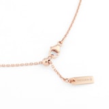 Messika 18ct Rose Gold Lucky Move PM Turquoise 0.18cttw Diamond Pendant