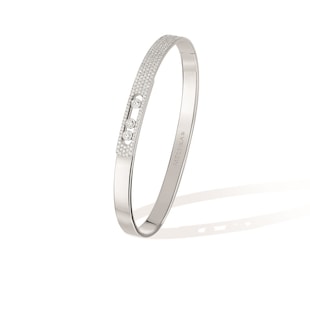 Messika Move Noa 0.90cttw Diamond Pave Bangle