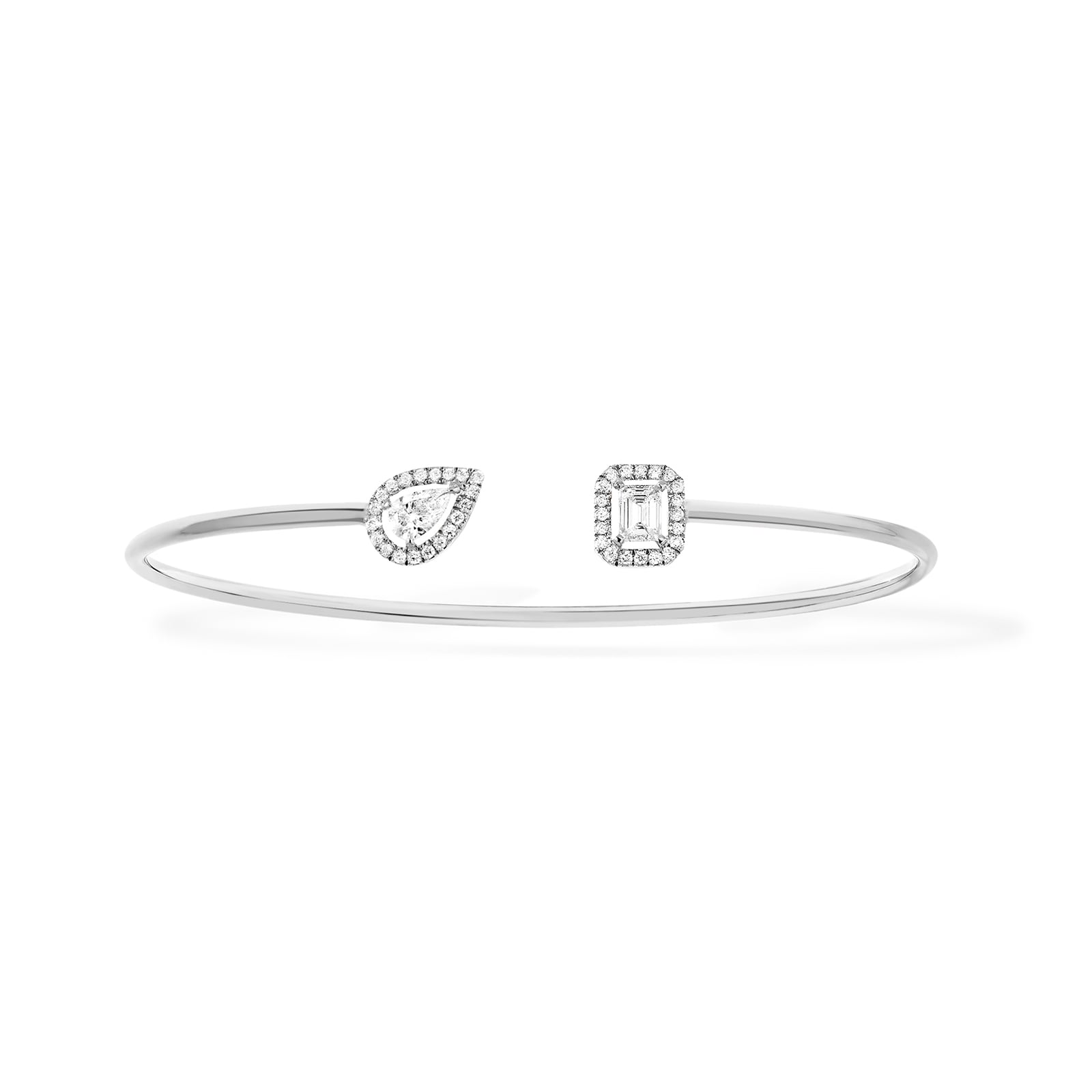 Messika 18ct White Gold My Twin Toi & Moi 0.35cttw Diamond Bracelet Messika 18ct White Gold My Twin Toi & Moi 0.35cttw Diamond Bracelet