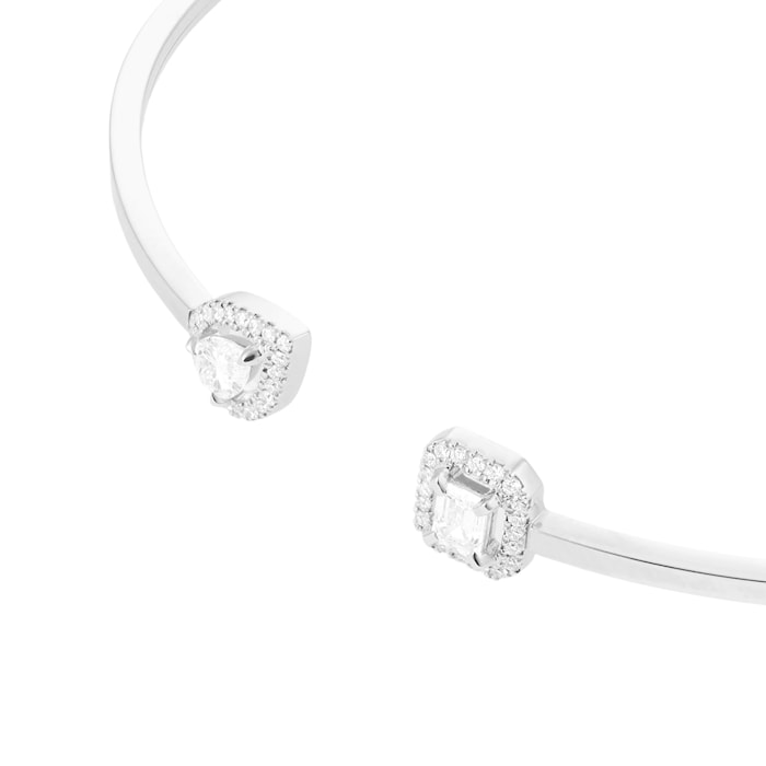 Messika 18ct White Gold My Twin Toi & Moi 0.35cttw Diamond Bracelet