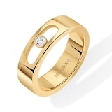 Messika 18k Yellow Gold 0.08cttw Diamond Move Joaillerie Ring Size 6.75