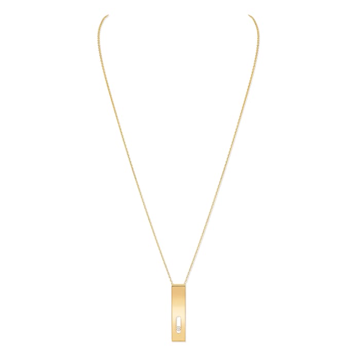 Messika 18k Yellow Gold 0.08cttw Diamond Move Joaillerie Necklace