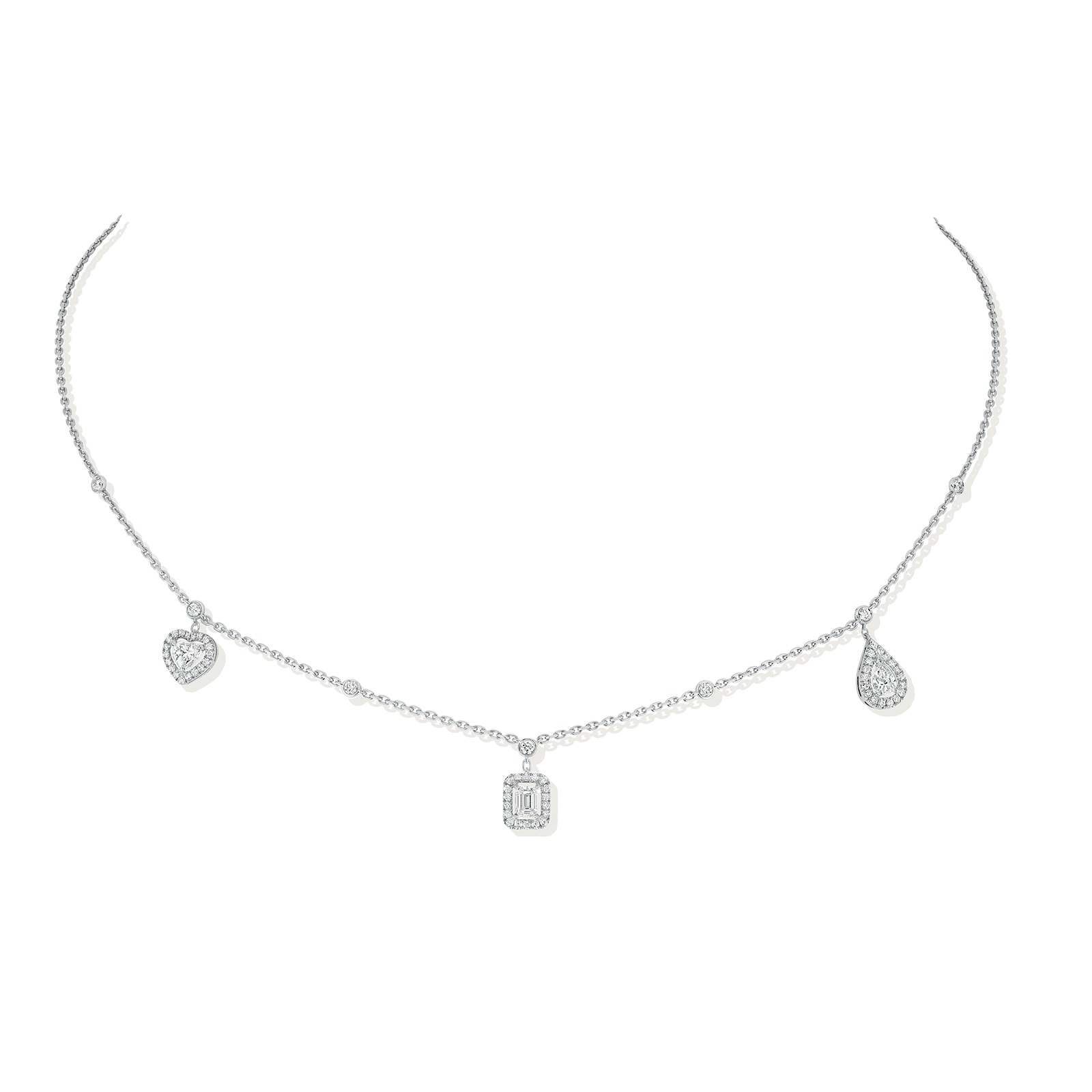Diamond Trio Necklace – Written by Forest