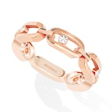 Messika 18k Rose Gold 0.09cttw Diamond Move Uno Multi Ring Size 6.75
