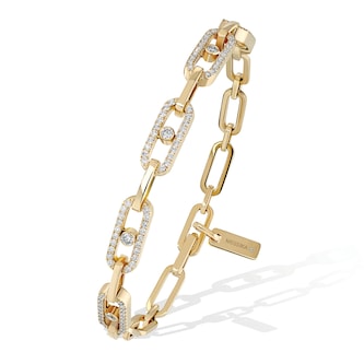 Messika 18k Yellow Gold 0.82cttw Diamond Move Uno Multi Bracelet 15-18cm Messika 18k Yellow Gold 0.82cttw Diamond Move Uno Multi Bracelet 15-18cm