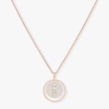 Messika 18ct Rose Gold 0.70ct Lucky Move Pendant