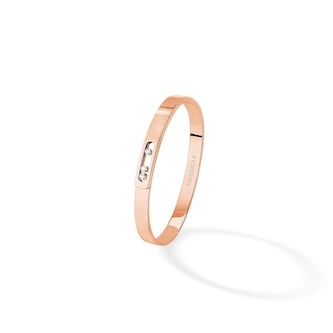 Messika 18k Rose Gold 0.16cttw Diamond Move Noa Bangle Size Medium Messika 18k Rose Gold 0.16cttw Diamond Move Noa Bangle Size Medium