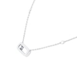 Messika 18ct White Gold Move Uno 0.10cttw Diamond Necklace