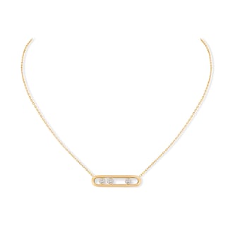 Messika 18k Yellow Gold 0.08cttw Diamond Move Necklace 45cm Messika 18k Yellow Gold 0.08cttw Diamond Move Necklace 45cm