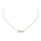 Messika 18k Rose Gold 0.35cttw Diamond Baby Move Necklace