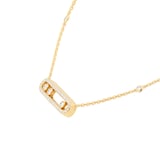 Messika 18ct Yellow Gold Move Classique 0.33cttw Diamond Necklace