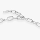 Messika 18k White Gold 1.11cttw Diamond Move Link Necklace 45cm