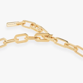 Messika 18ct Yellow Gold Move Link 1.10ct Diamond Necklace