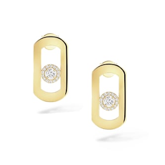 Messika 18k Yellow Gold 0.23cttw Diamond So Move Earrings Messika 18k Yellow Gold 0.23cttw Diamond So Move Earrings
