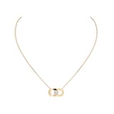 Messika 18k Yellow Gold 0.12cttw Diamond So Move Necklace 45cm