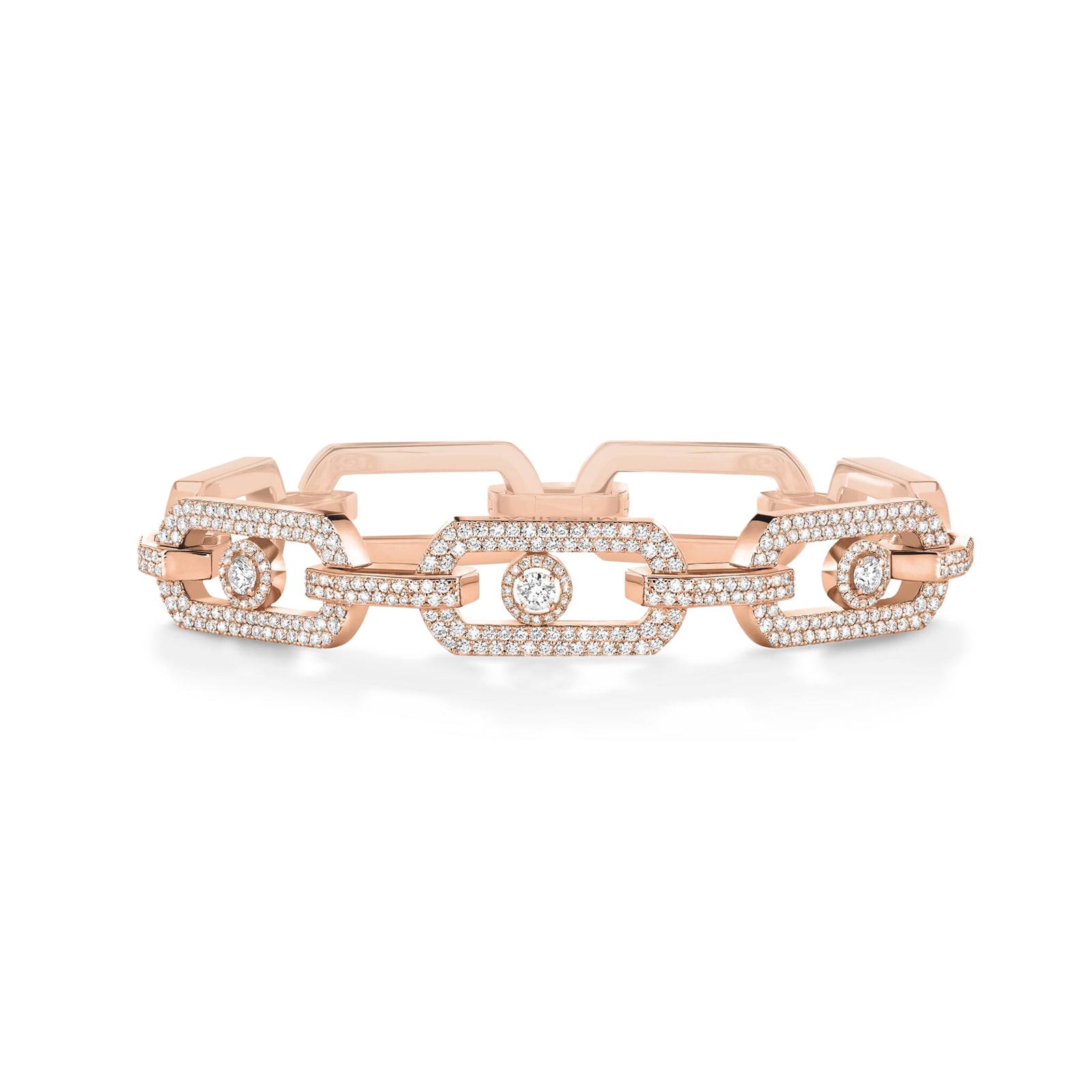 Buy Exclusive Premium Quality Designer Fancy Rose Gold Diamond Bracelet  Online From Surat Wholesale Shop.