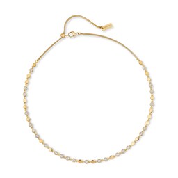 37711328 - 18ct Yellow Gold D-Vibes 1.00ct Diamond Necklace