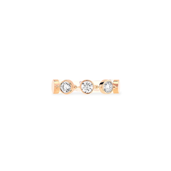 Messika 18ct Rose Gold D-Vibes 0.43ct Diamond Ring